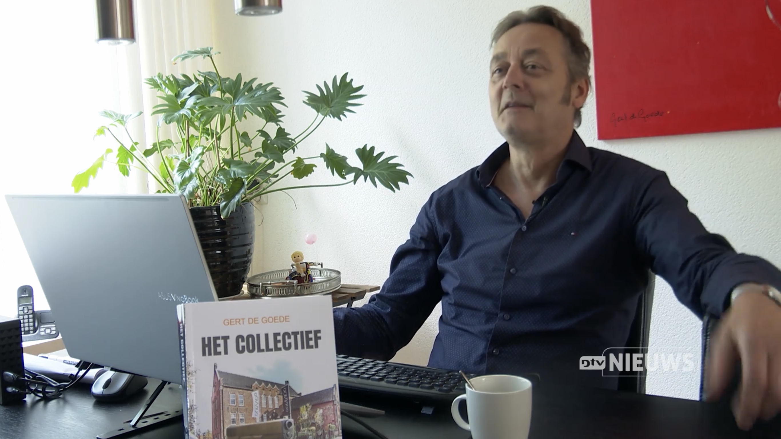 Gert de Goede schrijver Dtv nieuws interview Uden Maashorst roman boek book novel thriller Nikkie de Jager metamorfose cartoon lief dagboek kunstenaar cartoonist levensgenieter writer artist zomergast zomer verhalen