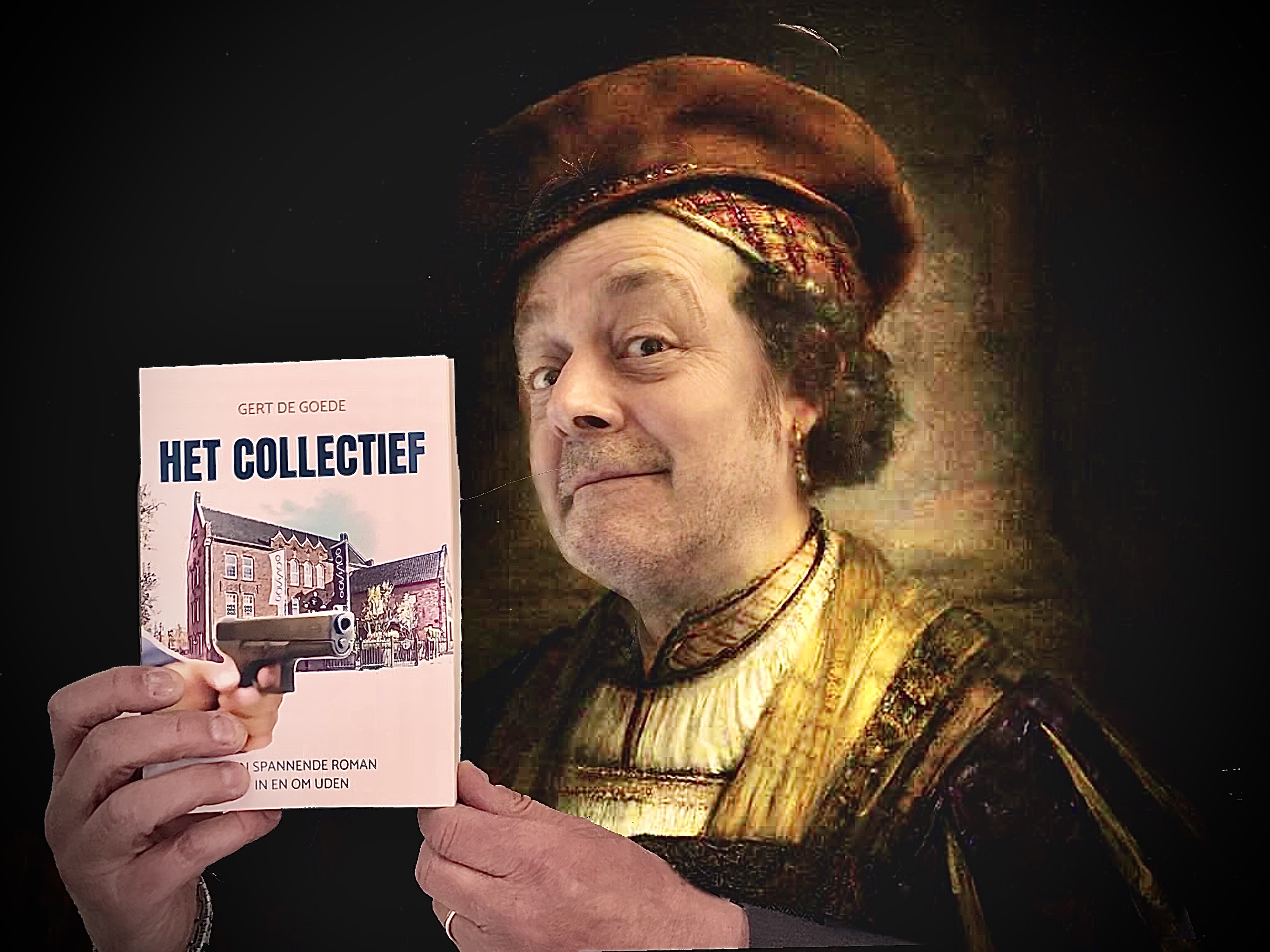 Gert de Goede writer artist Rembrandt Holland Amsterdam art book novel novelist 