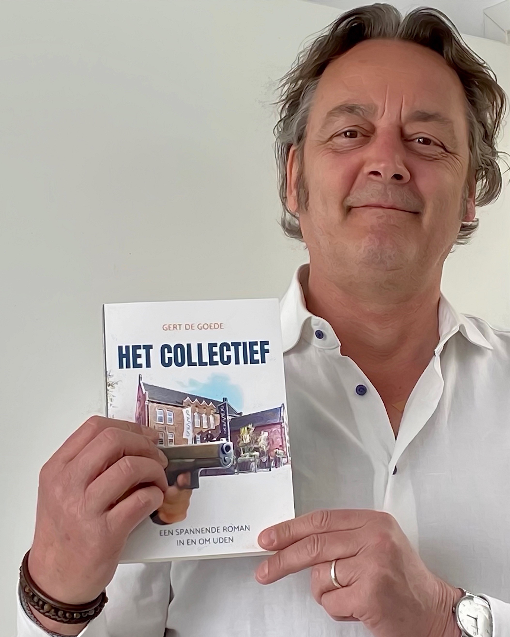 Gert de Goede writer Het collectief writing Uden Netherlands artist cartoonist poët  illustrator Kin William Alexander friend artistic Holland Amsterdam